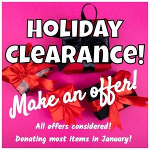 Holiday Clearance Sale!